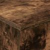 vidaXL Masă laterală Stejar fumuriu 35,5 x 35 x 40 cm Lemn compozit