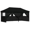 vidaXL Cort pentru Petreceri 292 x 580 x 315 cm Negru Material Oxford