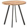 vidaXL Masă de bucătărie, 80 cm, lemn masiv de acacia