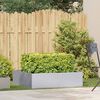 vidaXL Jardinieră 100x100x30 cm oțel galvanizat