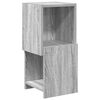 vidaXL Dulap de colț 25,5x25x55cm Lemn prelucrat Gri Sonoma