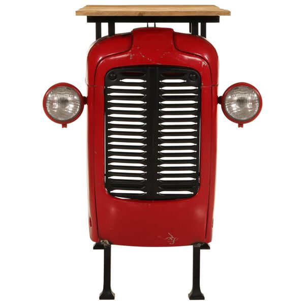 vidaXL Set de bar, 5 piese, lemn masiv de mango