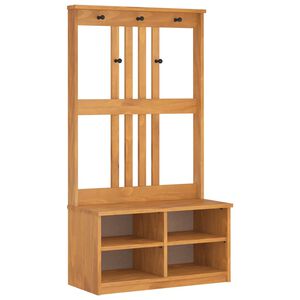 vidaXL Arborele &bdquo;SANDNES&rdquo; 87x40x159,5 cm din lemn masiv de pin