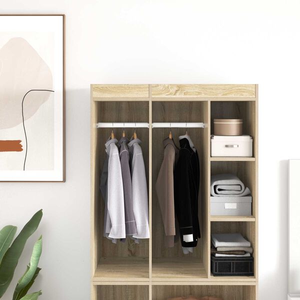 vidaXL Șină pentru dressing 2 pcs Argintiu 764 x 15 x 29 mm