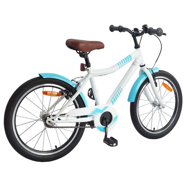 vidaXL Bicicletă pentru Copii 18 Inci pentru 5-7 ani Albastru deschis