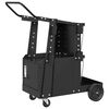 vidaXL Cărucior pentru sudură Negru 91 x 47 x 96 cm Oțel