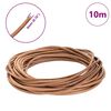 vidaXL Cord din Piele Maro &Oslash;4 mm x 10 m Piele