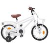 vidaXL Bicicletă pentru Copii 16 Inci pentru 4-6 ani Alb