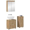 vidaXL Set de mobilier pentru baie cu sertar TULUM Stejar Artizanal