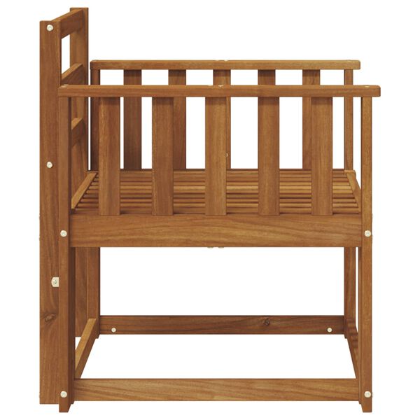 vidaXL Canapea de exterior Lemn Solid de Acacia natural