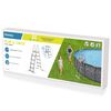 Bestway Scară de siguranță piscină cu 4 trepte Flowclear, 132 cm
