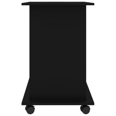 vidaXL Birou de calculator, negru, 80 x 50 x 75 cm, PAL