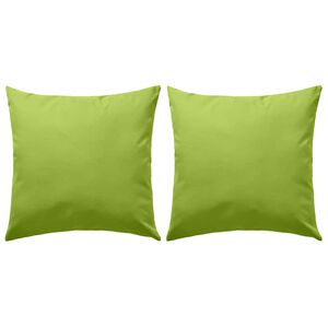 vidaXL Perne de exterior, 2 buc., verde măr, 45 x 45 cm