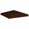 vidaXL Acoperiș pentru pavilion, 3 x 3 m, maro, 310 g/m&sup2;