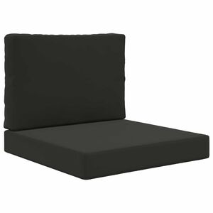 vidaXL Perna pentru canapea de exterior Poliester Negru 60 x 60 cm