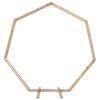 vidaXL Arc de nuntă Maro deschis 221 x 92 x 216 cm Lemn de pin masiv