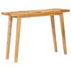 vidaXL Masă de dining natural 100 x 35 x 75 cm Lemn de mango solid