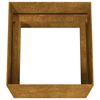 vidaXL Jardinieră, 40x41x40 cm, oțel corten