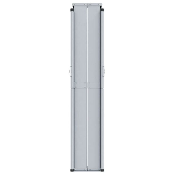 vidaXL Copertină laterală retractabilă, maro, 160x1200 cm