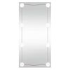 vidaXL Oglindă de perete cu lumini LED 30x60 cm sticlă dreptunghiular