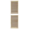 vidaXL Ușă de Dulap cu ușă 2 pcs natural 170 x 2,1 x 49,5 cm