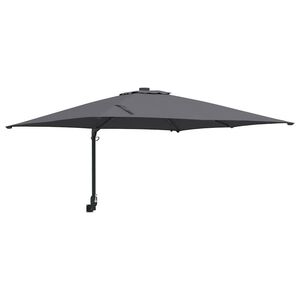vidaXL Parasol de Grădină Antracit 248,5 x 247,5 x 160 cm