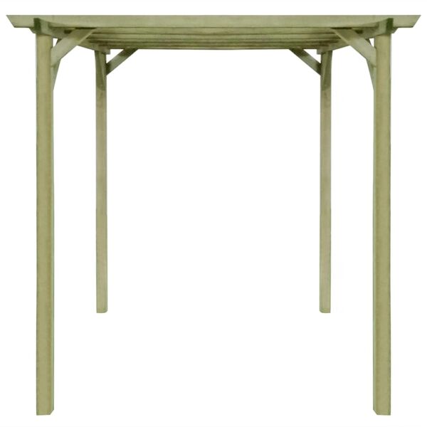 vidaXL Pergolă de grădină, 2 x 2 x 2 m, lemn de pin tratat