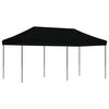 vidaXL Cort de petrecere pliabil Pop-Up, 580x292x315 cm, negru