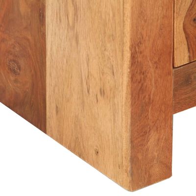 vidaXL Dulap înalt, 50x30x110 cm, lemn masiv de sheesham