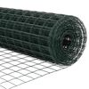 vidaXL Gard cu St&acirc;lp Verde 0,6 x 50 m Oțel și PVC