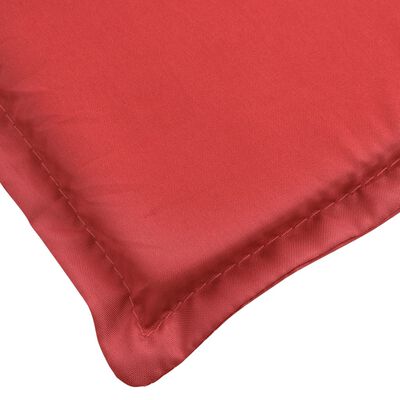 vidaXL Pernă de șezlong, roșu, 200x50x3 cm, textil oxford