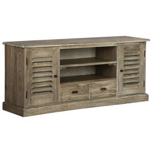 vidaXL Comodă TV, 145 x 35 x 60 cm, lemn masiv de mindi