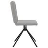 vidaXL Scaune de sufragerie 4 buc țesătură gri nor