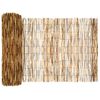 vidaXL Gard de Grădină Carbonizat 500 x 80 cm Stuf