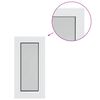 vidaXL Fereastră pentru Beciu RISOR 30 x 70 cm PVC și Sticlă