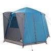 vidaXL Tent Cabină cu acoperiș Albastru și Gri 320 x 320 x 203 cm