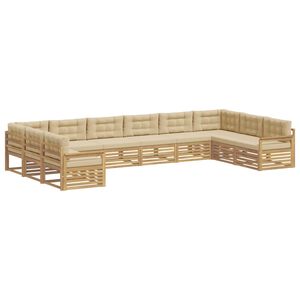 vidaXL Seturi de canapele 10 buc.