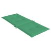 vidaXL Perne scaun cu spătar &icirc;nalt, 2 buc., verde, 120x50x3 cm, textil