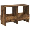 vidaXL Raft pentru reviste Stejar fumuriu 68,5 x 30 x 45 cm