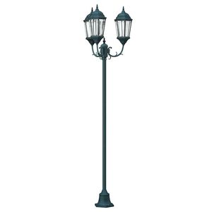 vidaXL Lumina de grădină Verde vintage periat 57 x 49 x 241 cm