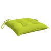 vidaXL Perne de scaun 2 buc. verde deschis 50x50x7 cm textil oxford