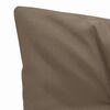 vidaXL Pernă pentru balansoar, gri taupe, 100 cm, material textil