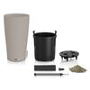 LECHUZA Jardinieră CILINDRO Cottage 23 ALL-IN-ONE diam.23cm maro nisip
