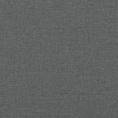 vidaXL Perne decorative, 2 buc., gri închis, Ø15x50 cm, textil