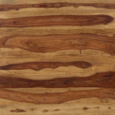vidaXL Masă de bucătărie, lemn masiv de sheesham, 82 x 80 x 76 cm