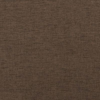 vidaXL Taburet, maro, 78x56x32 cm, material textil