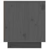 vidaXL Comodă TV, gri, 110x35x40,5 cm, lemn masiv de pin