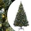 vidaXL Brad de Crăciun artificial cu 300 LED-uri, 240 cm
