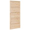 vidaXL Ușă hambar natural 90 x 2,5 x 208 cm Lemn masiv de pin