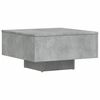 vidaXL Măsuță de cafea, gri beton, 60x60x31,5 cm, lemn prelucrat